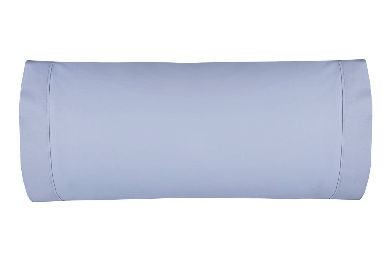 Set 2 fundas almohada Burrito Blanco color azul 45x85 cm