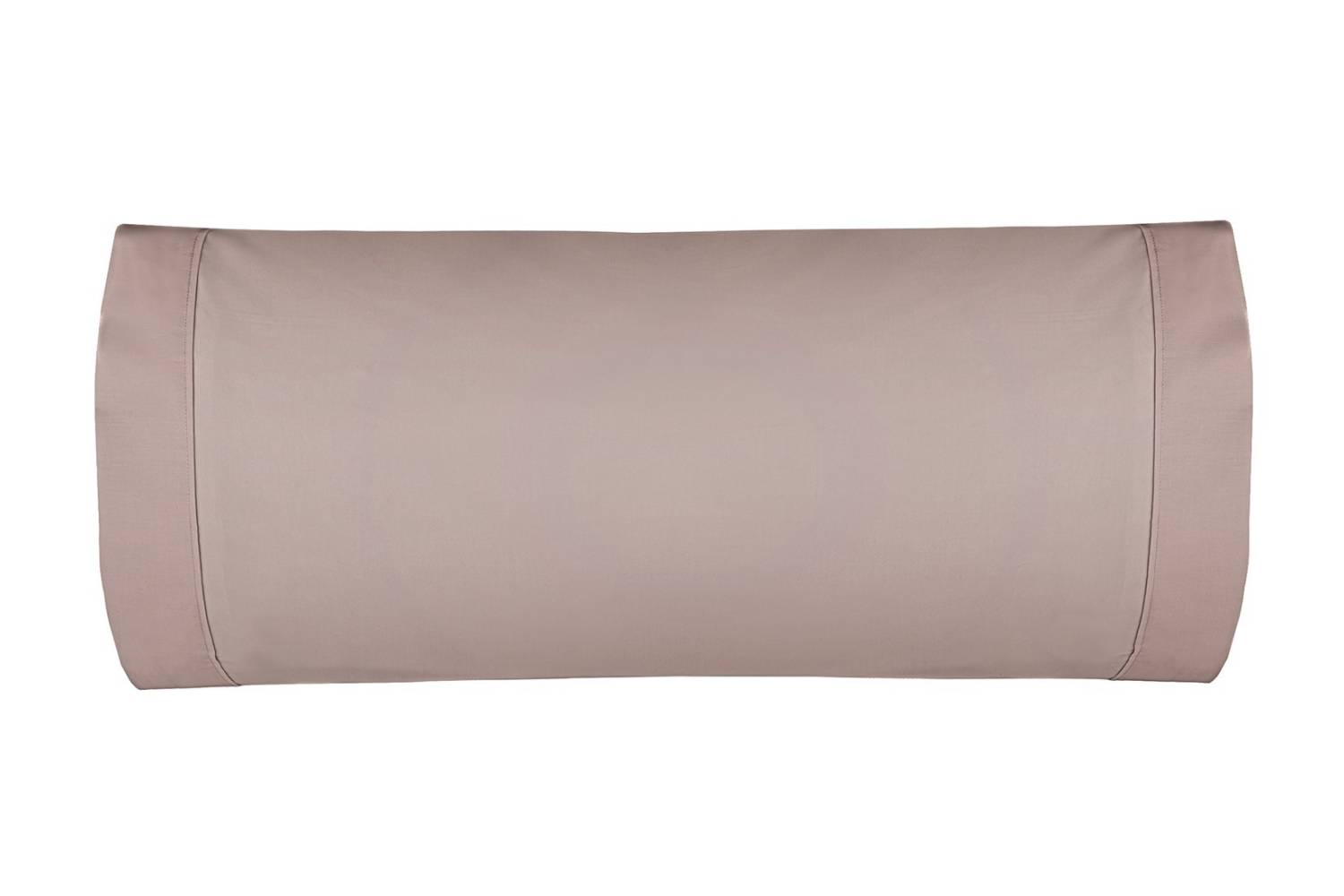 Set 2 fundas almohada Burrito Blanco color beige 45x85 cm