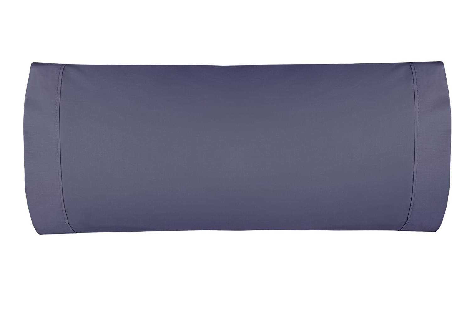 Set 2 fundas almohada Burrito Blanco color azul oscuro 45x85 cm